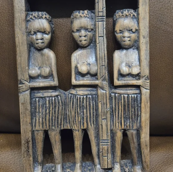 African Antique Handcrafted Wooden Tribal Art